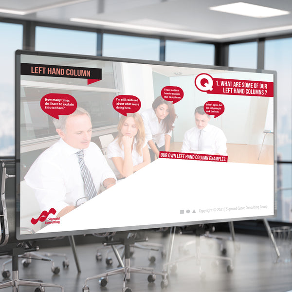 Left-Hand Column Wall Poster - Sigmoid Consulting